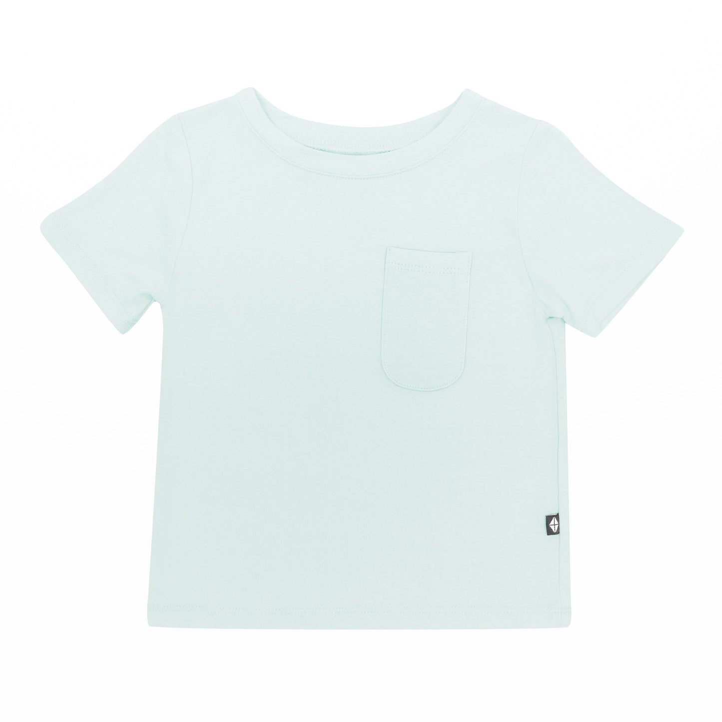 Toddler Crew Neck Tee in Dew