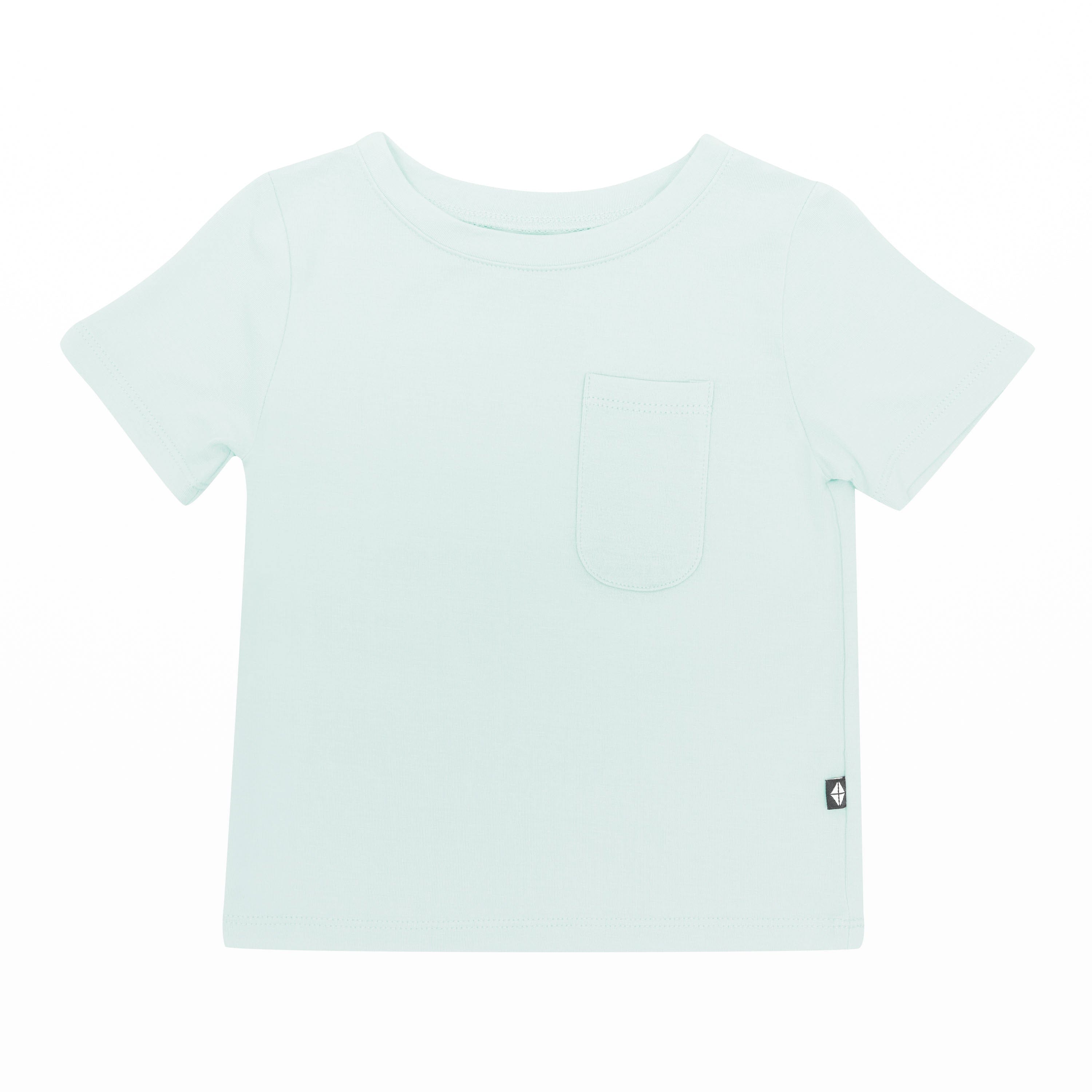 Toddler Crew Neck Tee in Dew