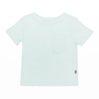 Toddler Crew Neck Tee in Dew
