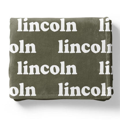 Tropical Personalized Color Blanket