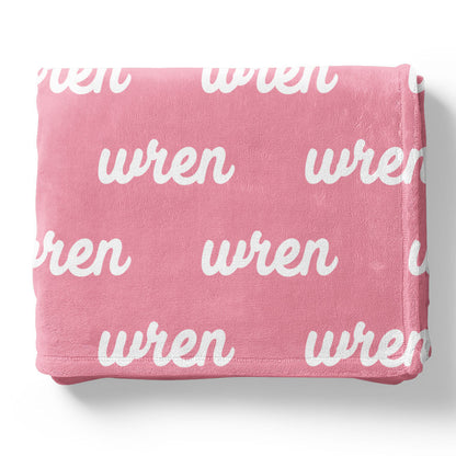 Tropical Personalized Color Blanket