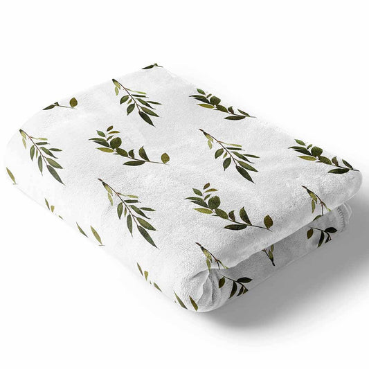 Olive Leaf Blanket