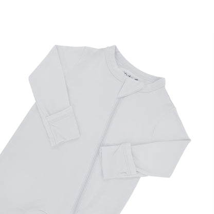 Zippered Romper in Storm