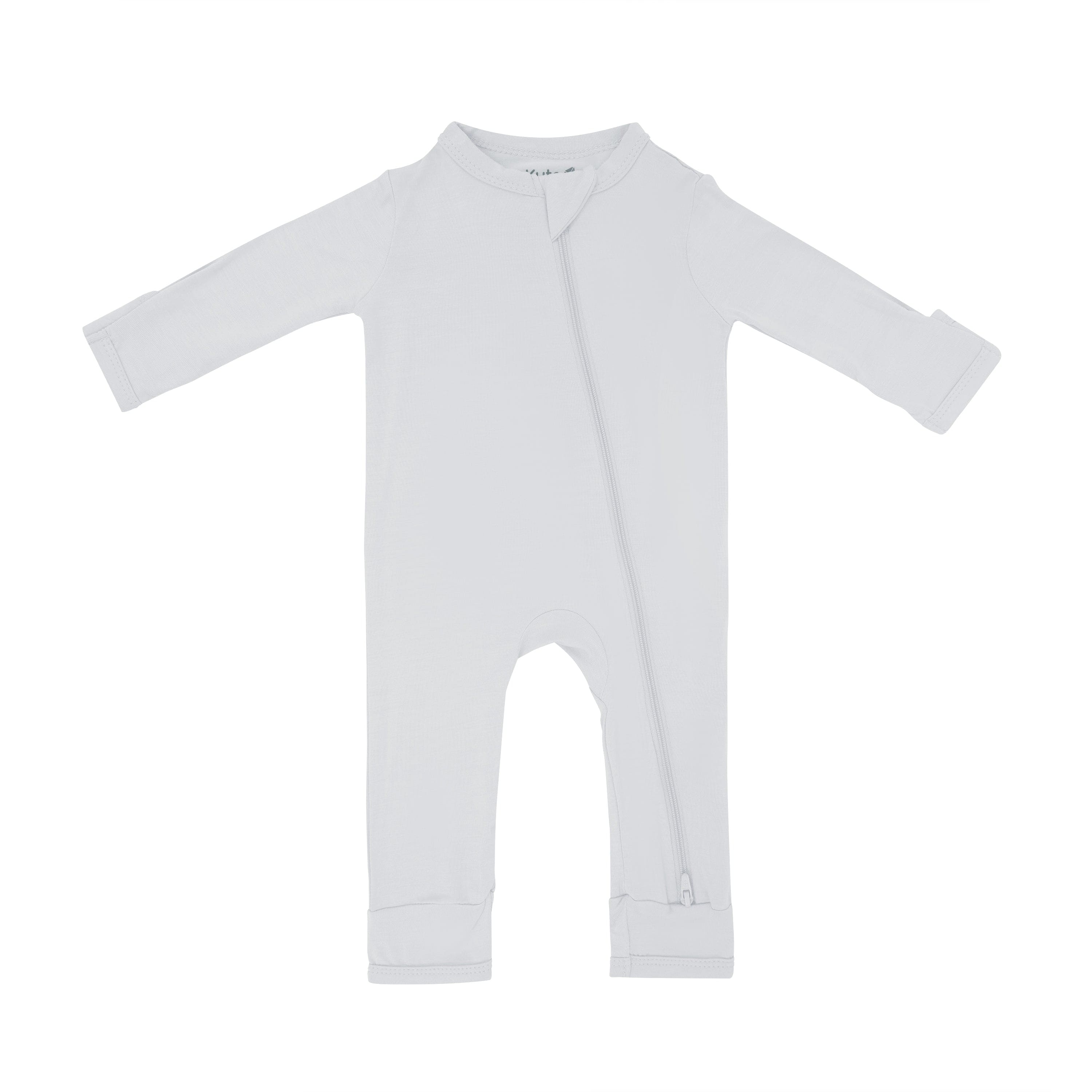 Zippered Romper in Storm