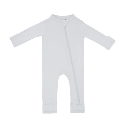 Zippered Romper in Storm