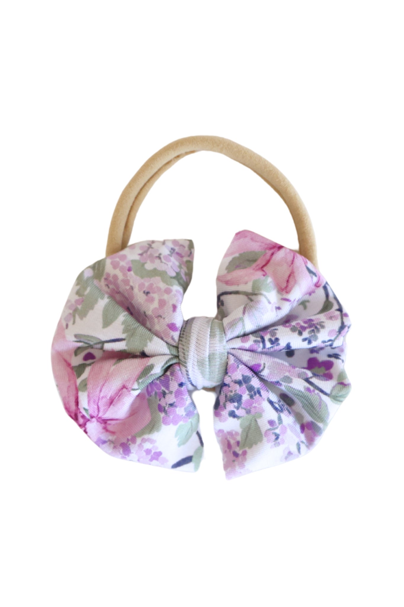 Knit Bow Headband | Lavender Lullaby